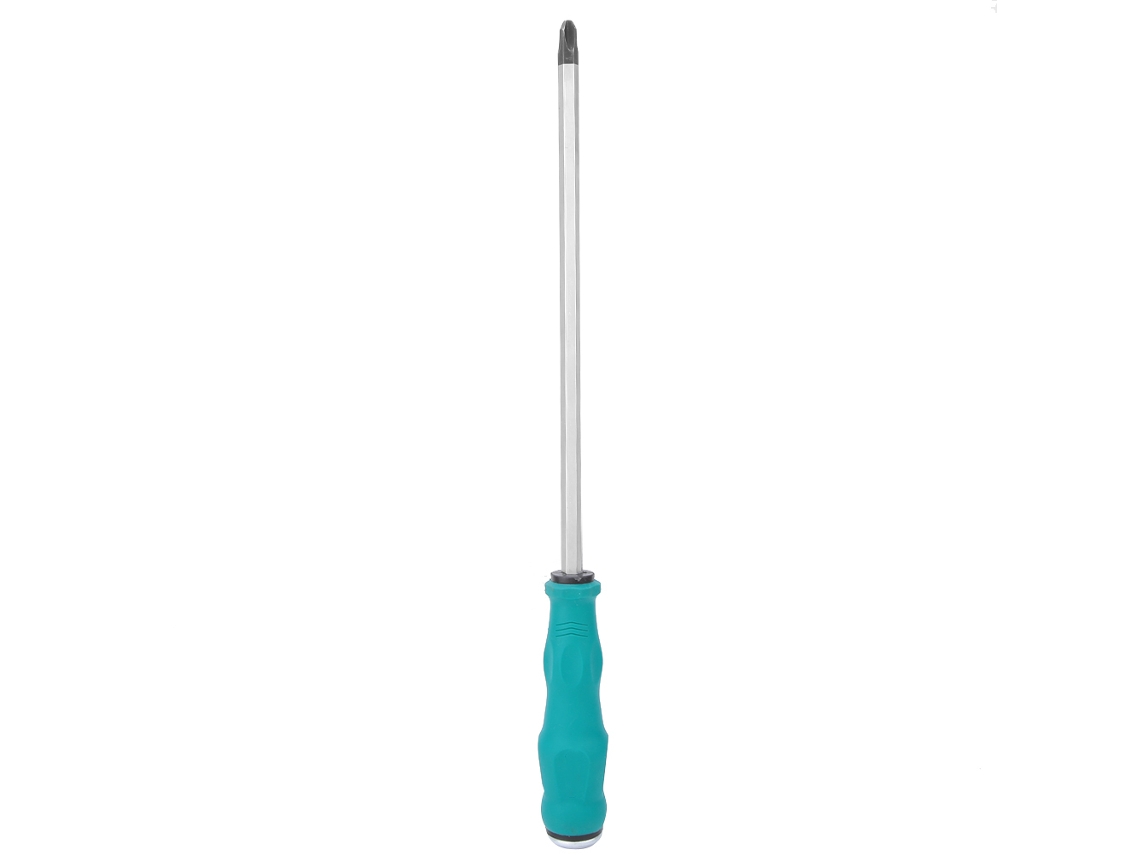 Destornillador Phillips De 8x250 Mm Para Tornillos De 6 Mm, De Acero, Herramienta Para Mantenimiento Eléctrico Doméstico.