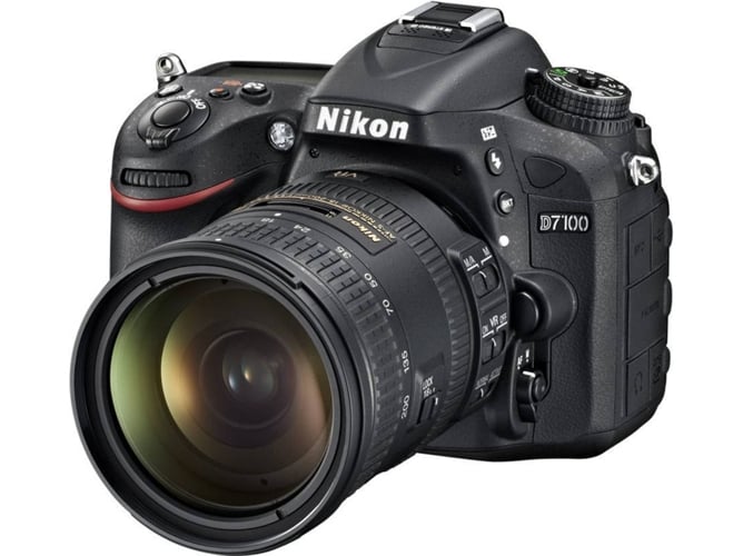 Kit Cámara Réflex NIKON D7100 + AF-S DX 18-200 mm VR II (Negro - 24.1 MP - ISO: 100 a 25600)