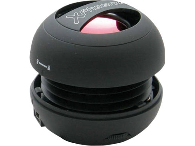 Altavoz Portatil Phoenix miniboom jack 3.5mm technologies boom 3 w negro altavoces 1.0 canales 10020000 4 80 1