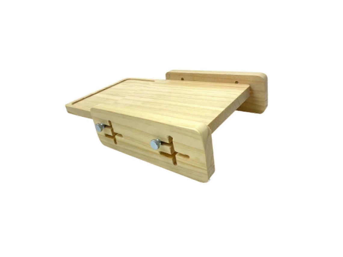Rebanadora de pan compacta para cortar pasteles y tostadas de manera uniforme Everley891