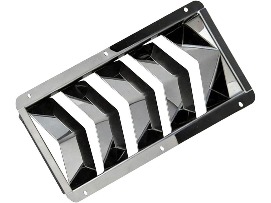Rejilla De Ventilación Rectangular De Acero Inoxidable De Alta Resistencia Para Barcos Y Yates.