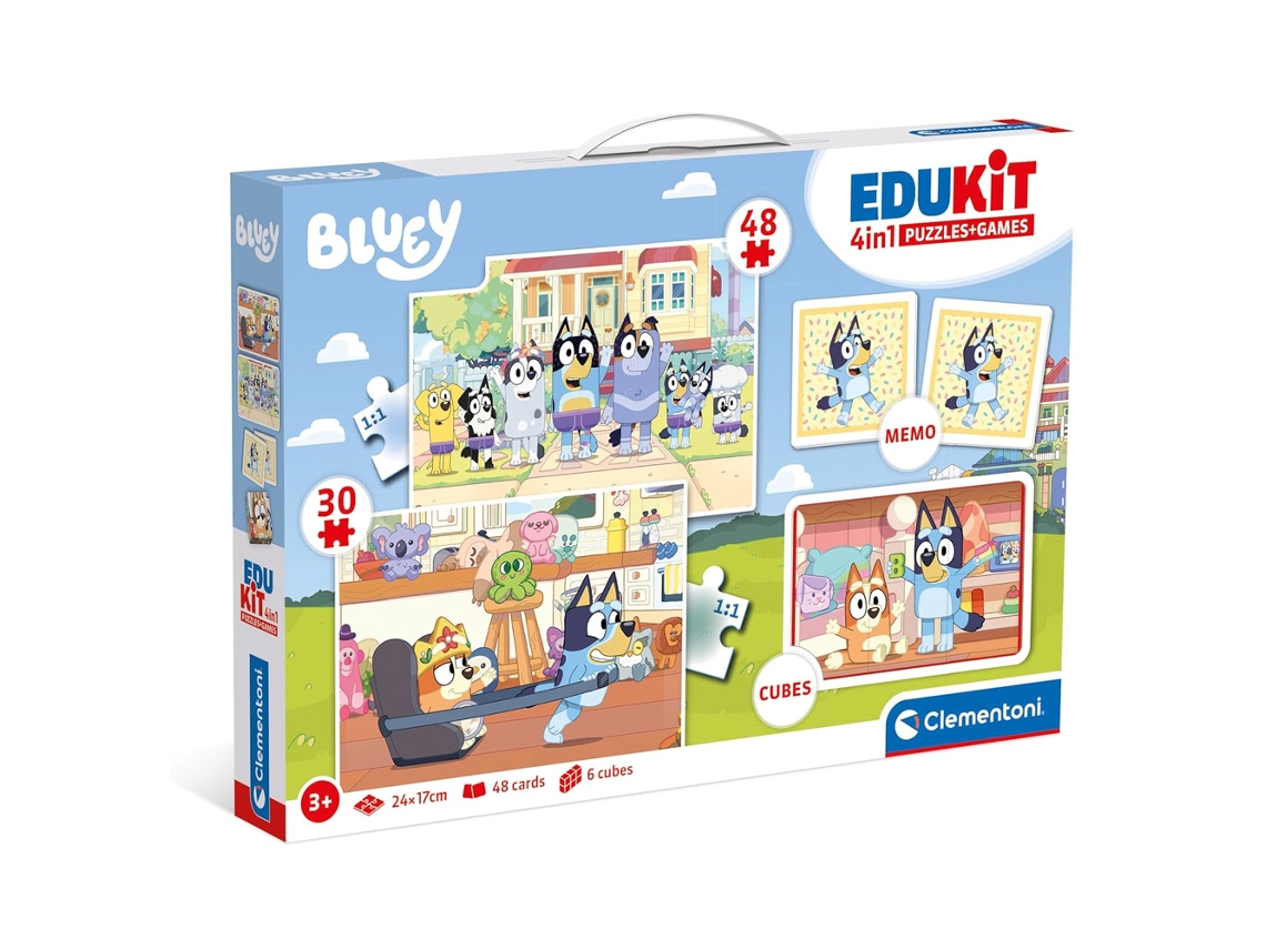 Edukit Azulado 48 Piezas CLEMENTONI