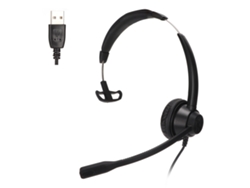 Auriculares Telefónicos Usb De Un Solo Auricular Con Micrófono Cancelación Ruido Para Centros
