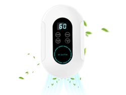 Purificador De Aire De Ozono 2 En 1 Con Control Mediante Aplicación Y Pantalla Táctil Portátil Para El Hogar, Mascotas, Dormitorio, Residencia Estudiantil Y Hotel.