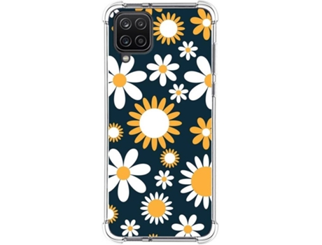 Carcasa Samsung Galaxy A12 TUMUNDOSMARTPHONE Dibujos Antigolpes Flores 08 Multicolor