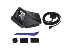 Hud Para Carro Multifuncional Modo Dual Obd Gps Com 4 Alarmes Display Veículo Gauge