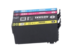 4 Cartuchos De Tinta Bk Cmy Con Salida Suave Para Workforce Pro Wf 3820dwf
