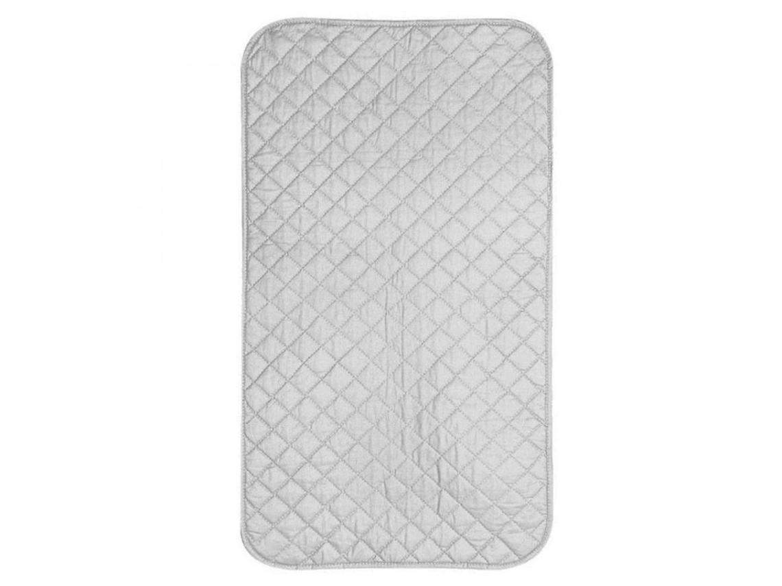 2026-tapete De Planchar Resistente Al Calor Plegable 48x85cm Para Colchas, Camas, Mesas Y Secadoras De Ropa Plata
