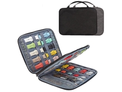 Estuche Organizador De Correas De Reloj De Viaje Con Capacidad Para 35-40 Correas - Ligero Y Duradero