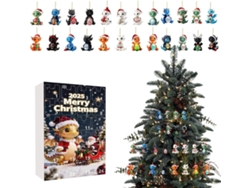 Calendário Do Advento Dragão– 25, 4 X 17, 8 X 2, 8 Cm, Pingentes De De Natal 2025, Decoração De Casa Em