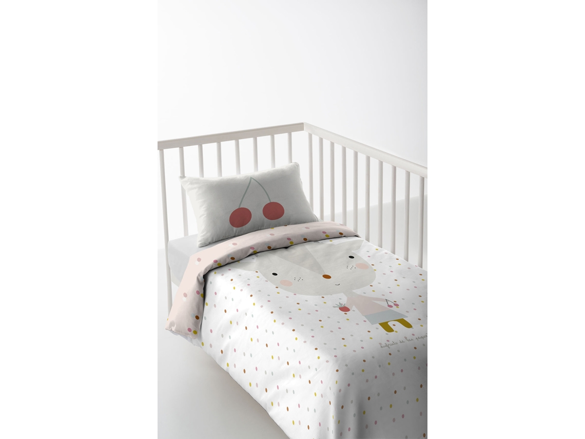 FUNDA NORDICA REVERSIBLE INFANTIL CUNA 80 EXTRA SUAVE FABRICADO EN ESPAÑA LAS PEQUEÑAS COSAS HACIENDO EL INDIO