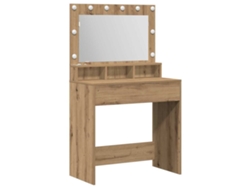 Tocador - Tocador de roble hecho a mano 75,5 x 41 x 135 cm HARLANV1