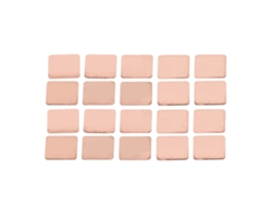 20 Piezas Lámina De Cobre Para Disipador De Calor Cpu Gpu Laptop 1mm Disipación Rápida Profesional