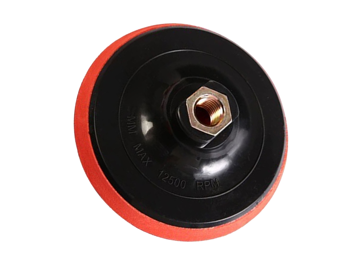 Placa De Apoyo Para Pulidora Con Interfaz Hexagonal Autoadehesiva Abs 125mm Disco De Lijado Para Automóviles M10