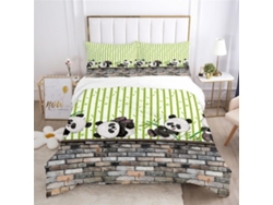 Ropa Cama Estampado Niños Niñas Adolescentes Almohada Material Microfibra Color Juego Funda Nórdica 240x260 Cm