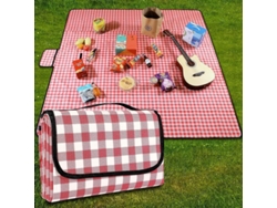 Manta De Picnic Impermeable De 200x200 Cm, Esterilla De Playa Para Senderismo, Viajes Y Acampada Al Aire Libre, Pa Vcb