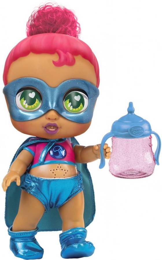 Boneca SUPER CUTE LITTLE BABIES Super-Heroína (+3 Años - Azul)