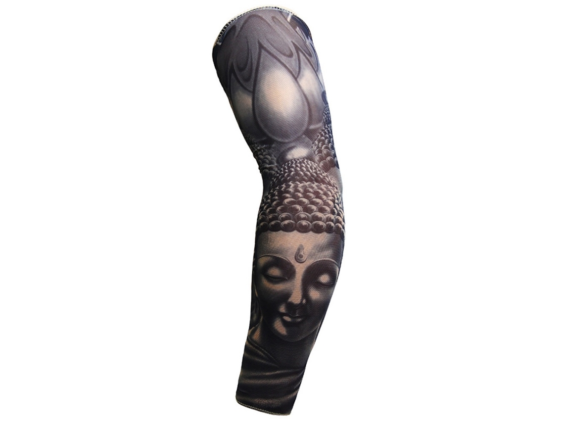 1 Unidad De Manga De Tatuaje Temporal Con Protección Uv, Manga Para Brazo Para Exteriores, Unisex