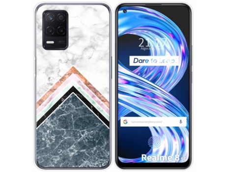 Carcasa Realme 8 5G / Narzo 30 5G TUMUNDOSMARTPHONE Dibujos Multicolor