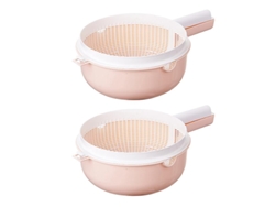 Cesta De Drenaje De 2 Piezas Con Asa