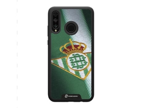 Funda Móvil Lite Oficial Real Betis Fc para Huawei P30 Lite PHONECASES3D Piel Sintética Negro
