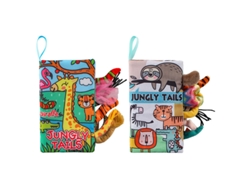 Ats-2 Piezas Libro De Tela De Animales Bebé Jirafa Mapache Set Juguete Puzzle Suave Para Bebés En Casa