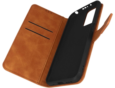 Carcasa Xiaomi Redmi 10 FORCELL Libro Marrón