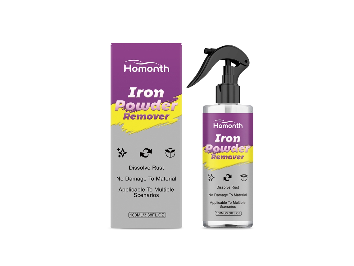 Espray para eliminar el polvo de hierro