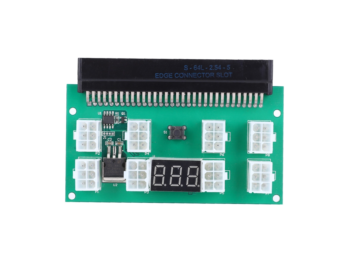2026-placa Adaptador De Energía Para Servidor Con Capacitor De Baja Resistencia Cable De Cobre Core Y Display 750w