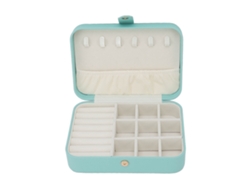 Estuche Pequeño Portátil De Viaje Para Organizar Joyas, Caja De Almacenamiento Para Anillos Y Pendientes.
