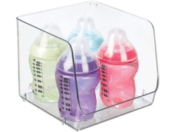 Cubo De Almacenamiento Plástico Apilable Grande Para Alimentos Y Suministros Infantiles En Cocina, Despensa Y Guardería