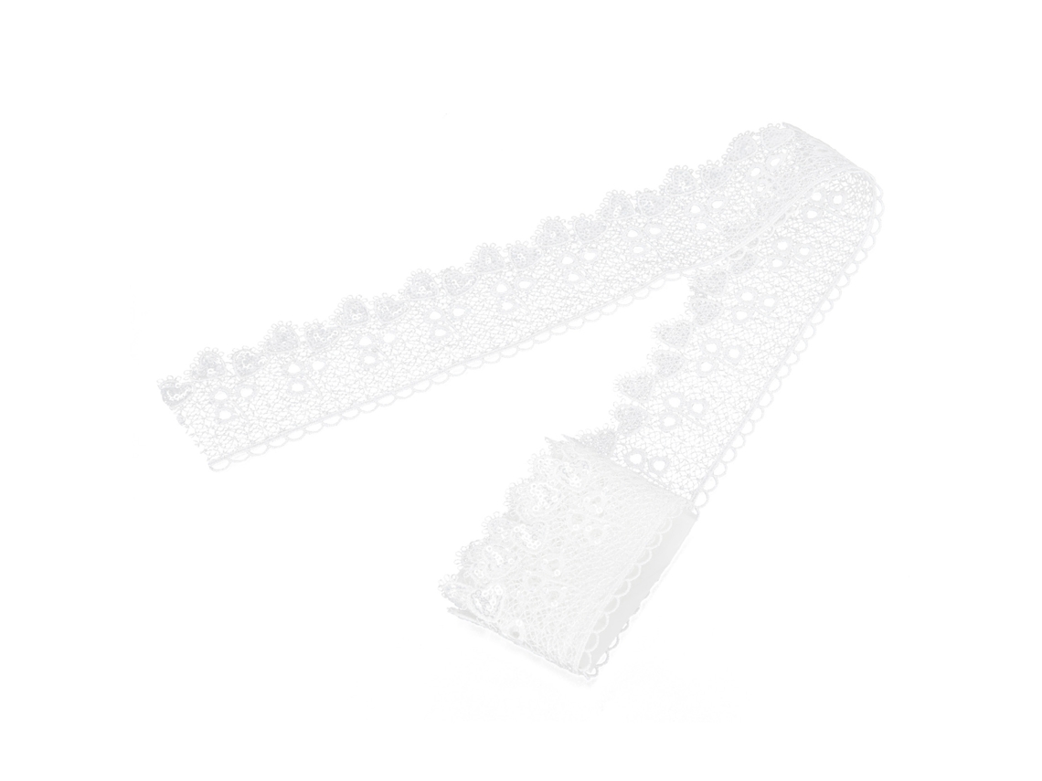 Cinta Elástica De Encaje De 5 Cm Con Lentejuelas En Forma De Corazón, 9 Metros, Para Costura Y Manualidades.