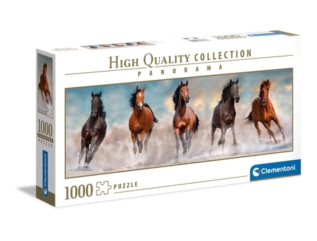 Puzzle CLEMENTONI Horses rompecabezas 1000 pieza(s) Animales