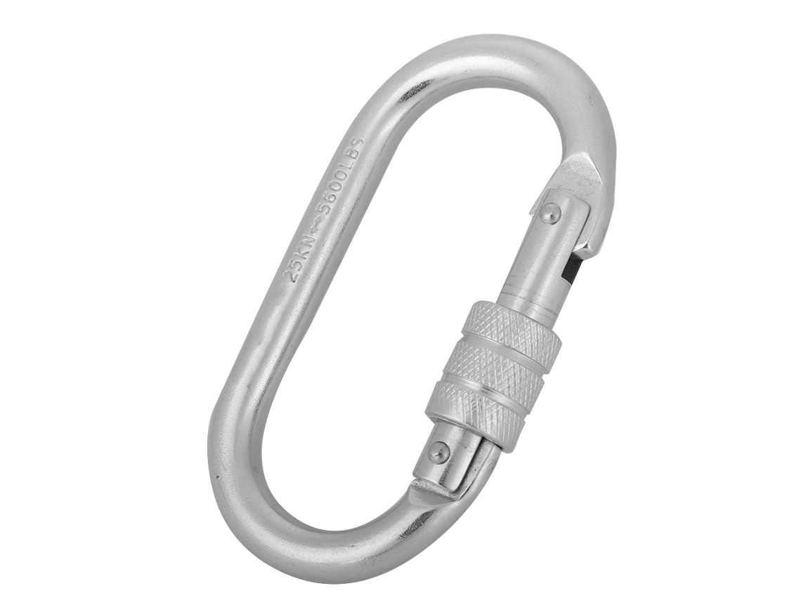 Mosquetón Multiusos Exterior Para Escalada En Rocas Ancla De Seguridad Anillo De Bloqueo Survival Climbing Lock