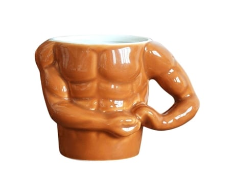 Taza XGF 1 unid cerámica encantadora musculosa taza de café tazas de leche tazas tazas de beber taza para café Latte Cappuccino Milk Tea Tea Webwar...