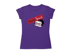 Gafas de Betty Boop. Guapa. Inteligente. Camiseta de mujer.