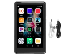 Reproductor MP3 de 4.0 pulgadas, alta definición, reducción de ruido, Bluetooth 5.0, wifi, radio FM, libro electrónico