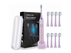 Cepillo De Dientes Eléctrico Sónico Recargable Sarmocare S100 Con 8 Cabezales Impermeables.