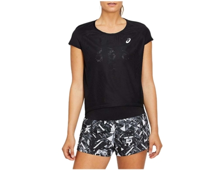 Camiseta de Mujer ASICS Future Tokyo Ventilate Sintetico Negro (S)
