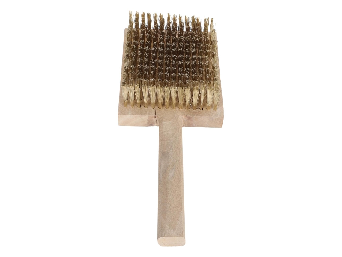Cepillo De Jardín Antimusgo Con Mango Utiliza Áreas Particularmente
