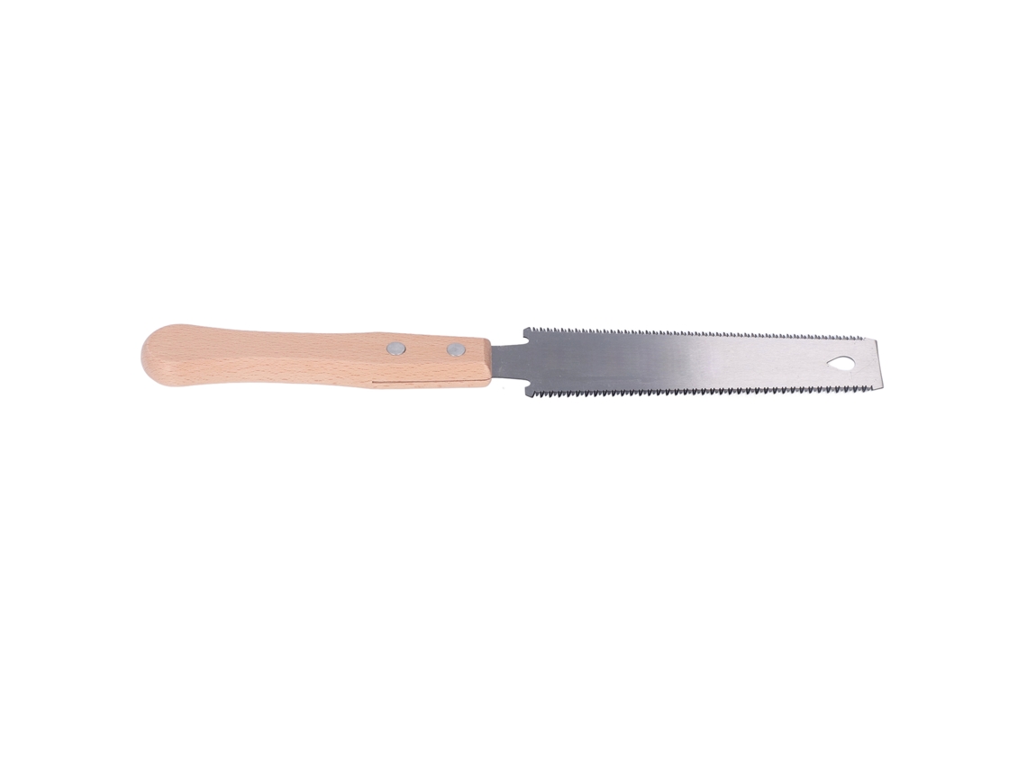 Sierra De Mano De Doble Hoja Con Mango De Madera Sk5 Para Carpintería Y Uso Doméstico.
