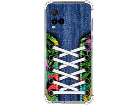 Carcasa Vivo Y21s / Y33s TUMUNDOSMARTPHONE Dibujos Antigolpes Multicolor