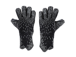 Guantes De Portero De Fútbol Transpirables Antideslizantes Profesionales Guantes De Fútbol Negro Número 9