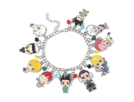 Pulseras de joyería de anime para mujeres Demon Slayer/My Hero