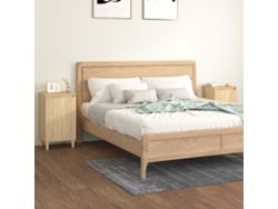 Mesitas de Noche 2 Pzs Derivados de Madera Roble Sonoma