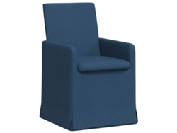 Sillas de comedor 2 piezas Azul 57 x 67 x 95 cm Tela MAISON EXCLUSIVE