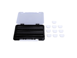 Caja De Pesca Ligera, Portátil E Impermeable Con Compartimentos Para Clasificar Anzuelos Y Señuelos.