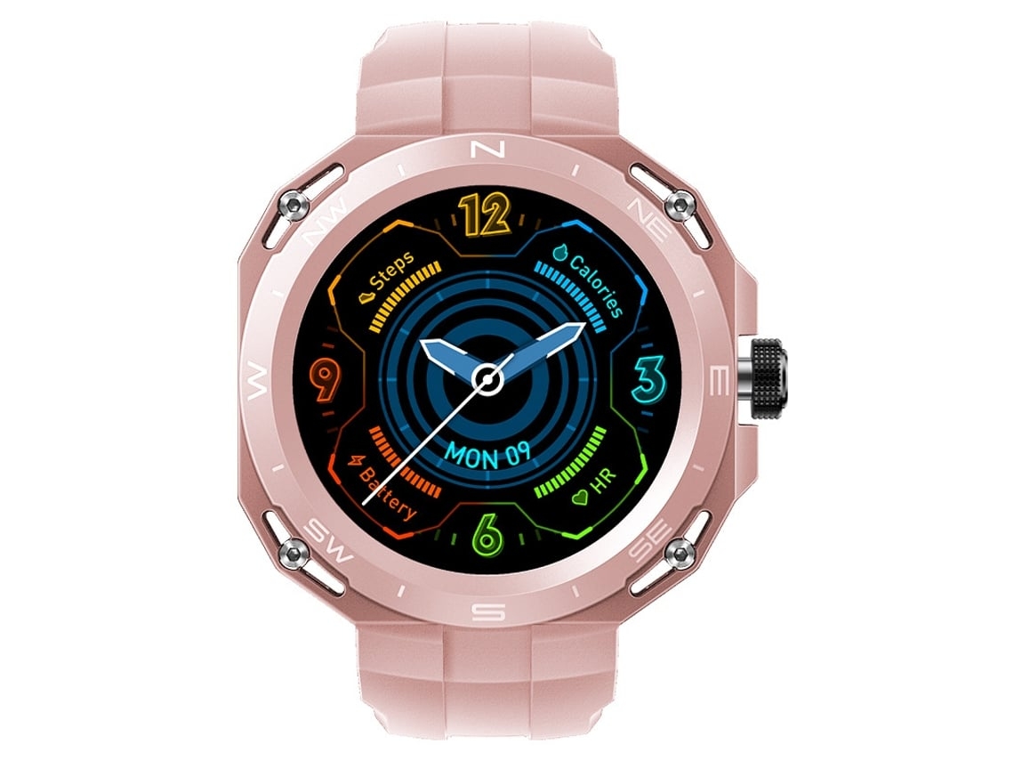 Smartwatches 1 35 Pantalla HD Varios Modos Deportivos Rosa YEMAESRE