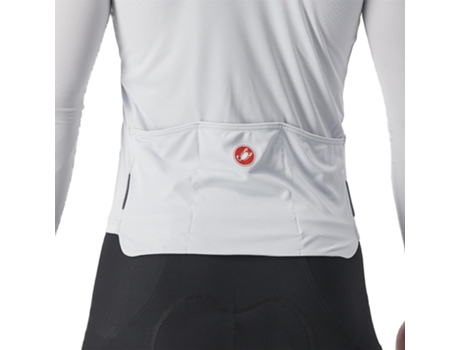 Jerseys CASTELLI Camisola De Manga Comprida Prologo 7 Branco M Homem