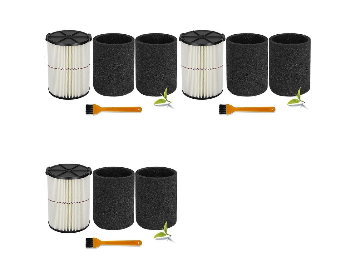3set Universal Filters Replaces Cmxzvbe38755 Cmxzvbe38754 Craftsman Filter, Replaces 009-38754 Red Stripe Filter